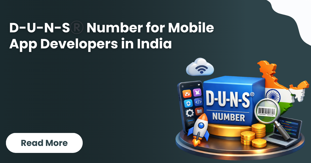 D-U-N-S®️ Number for Mobile App Developers in India
