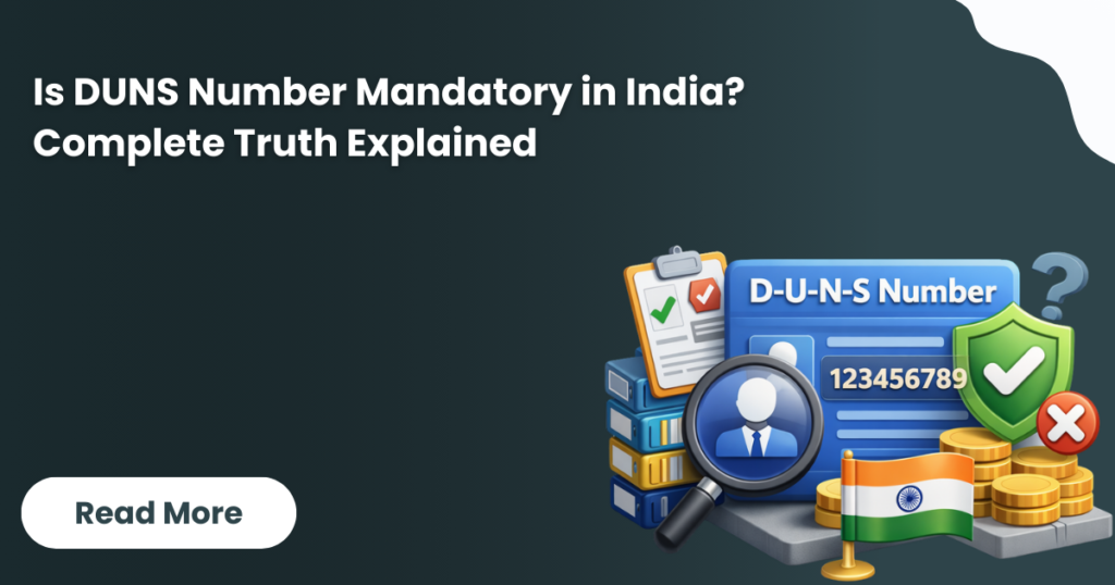 Is DUNS Number Mandatory