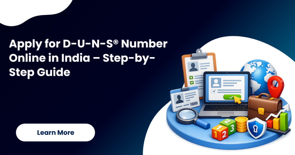 Apply for DUNS Number online