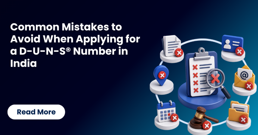 DUNS Number application mistakes