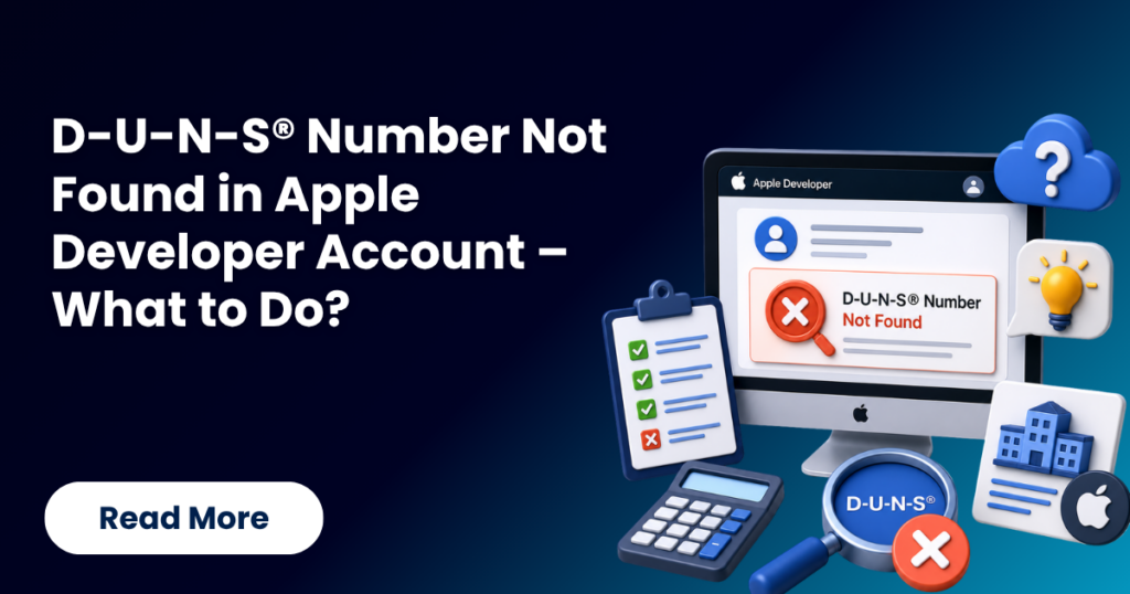 Duns Number Not Found